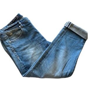 Armani Exchange cropped straight jeans size 32